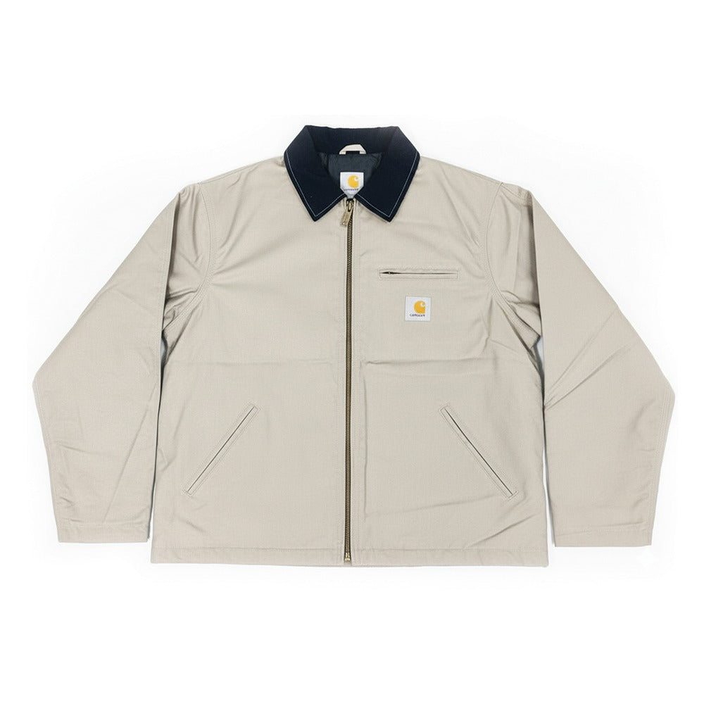 Detroit contrasting-collar cotton jacket