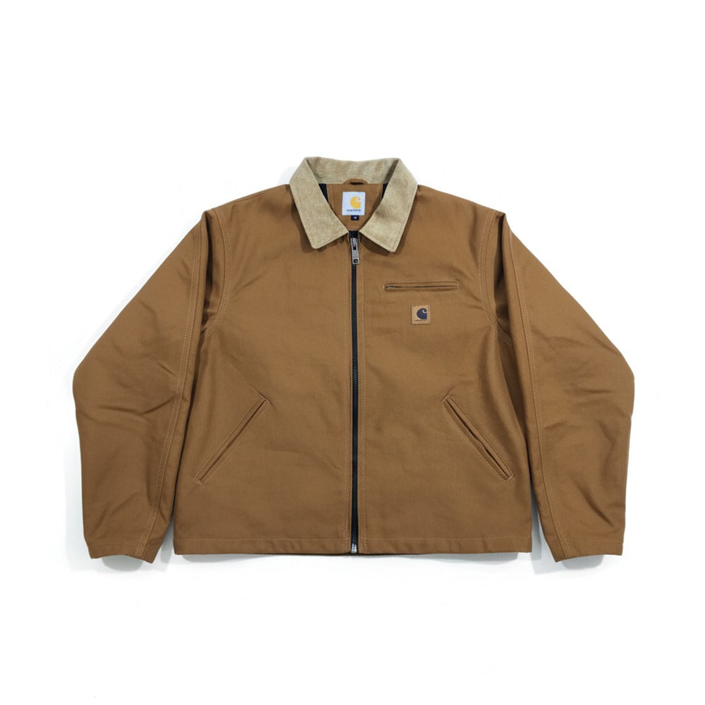 Detroit contrasting-collar cotton jacket